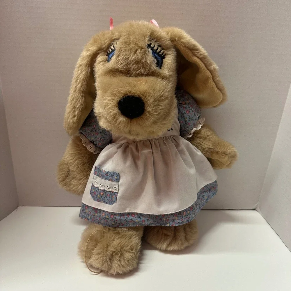 Happy Hanna Plush Dog Kings Creations Douglas Singing Jesus Loves Me Works